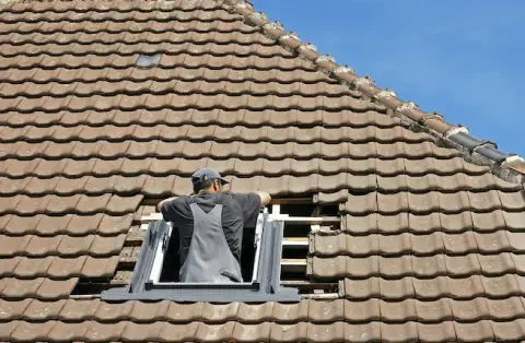 Pose de velux - La Buissière